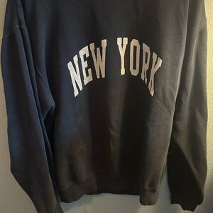 Navy New York John Galt Sweater